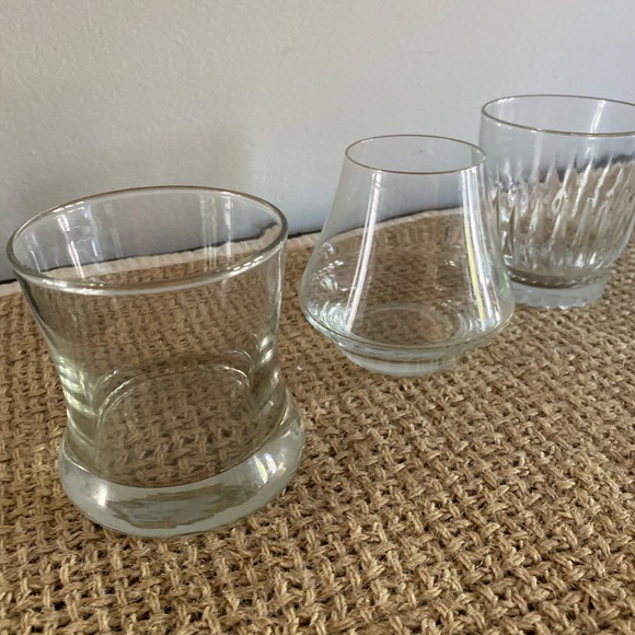 SET OF 3 VARIETY VINTAGE WHISKEY ROCKS BAR GLASSES DRINKWARE - Picture 8 of 11